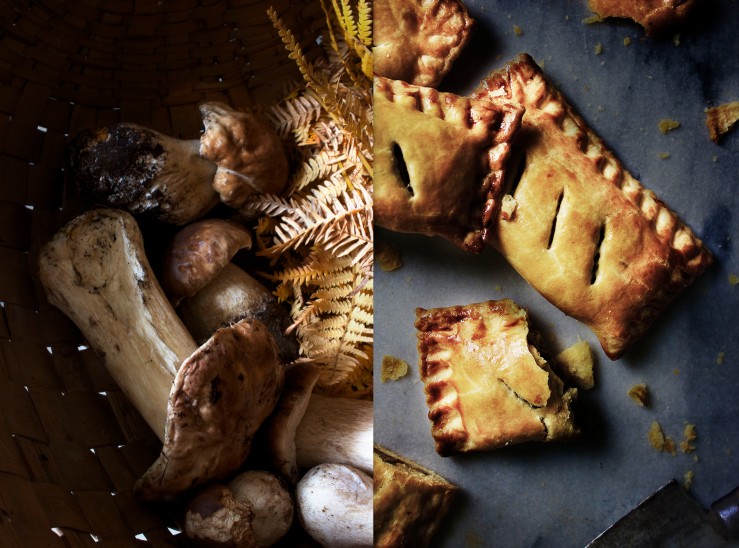 Porcini mushroom turnovers, hand pies | Infinite belly